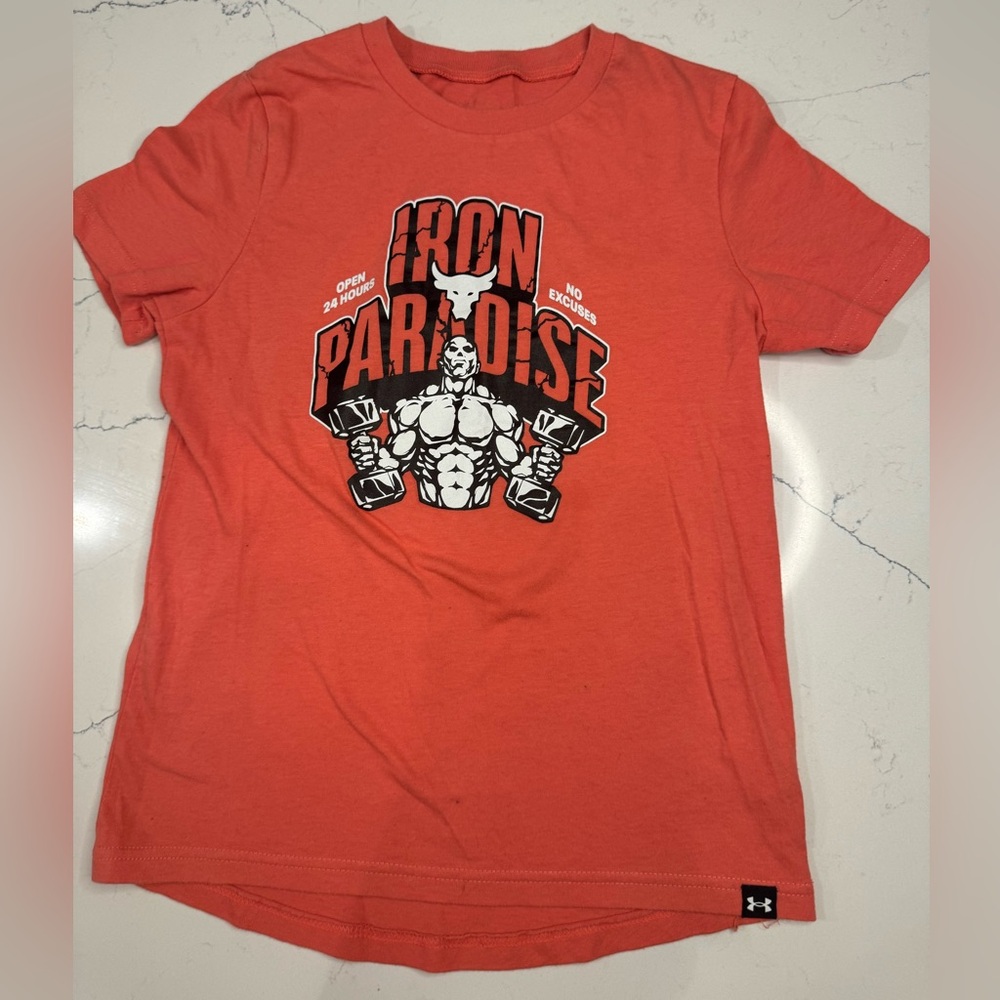 Boys Under Armour Iron Paradise Size YM